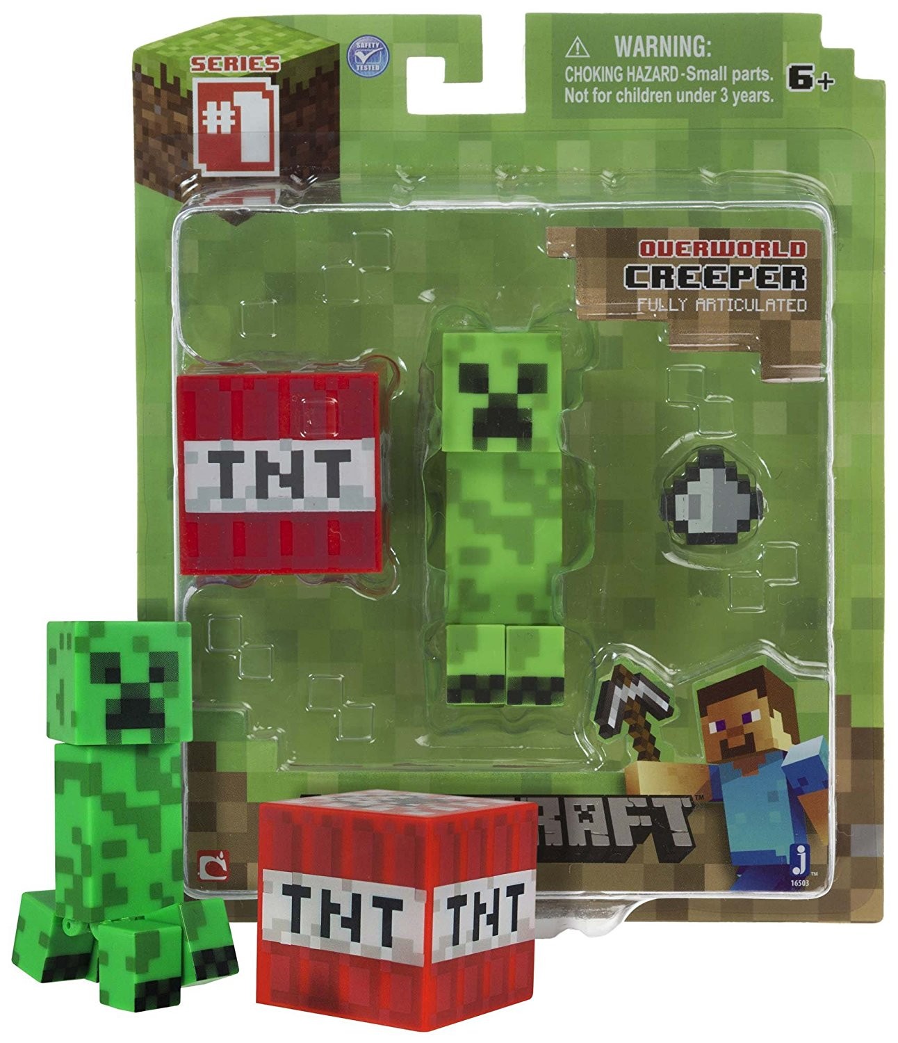 Minecraft Core Creeper Figure Pack 