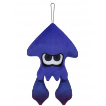 Inkling squid Neon Bright Blue 9 Inch Plush