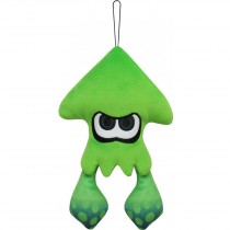 Inkling squid Neon Green 9 Inch Plush