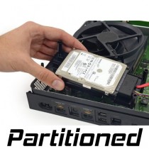 500 GB Hard Drive with Partitions