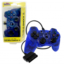 PS2 Wired DOUBLE-SHOCK 2 Controller (BLUE)