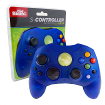 Xbox Controller S-Type Wired Game Pad - Blue