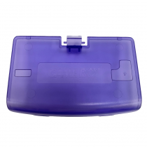 GBA Battery Cover CLEAR PURPLE