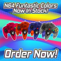 N64 Controller Funtastic Colors 4 Pack