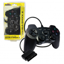 PS2 Wired DOUBLE-SHOCK 2 Controller (BLACK)