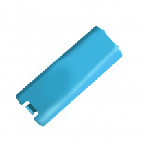 Wii Remote replacement battery cover (BLUE)