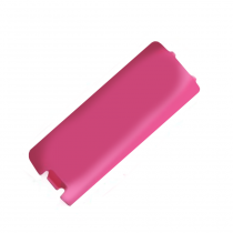 Wii Remote replacement battery cover (PINK)
