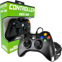 Wired USB Controller for PC & Xbox 360 - Black