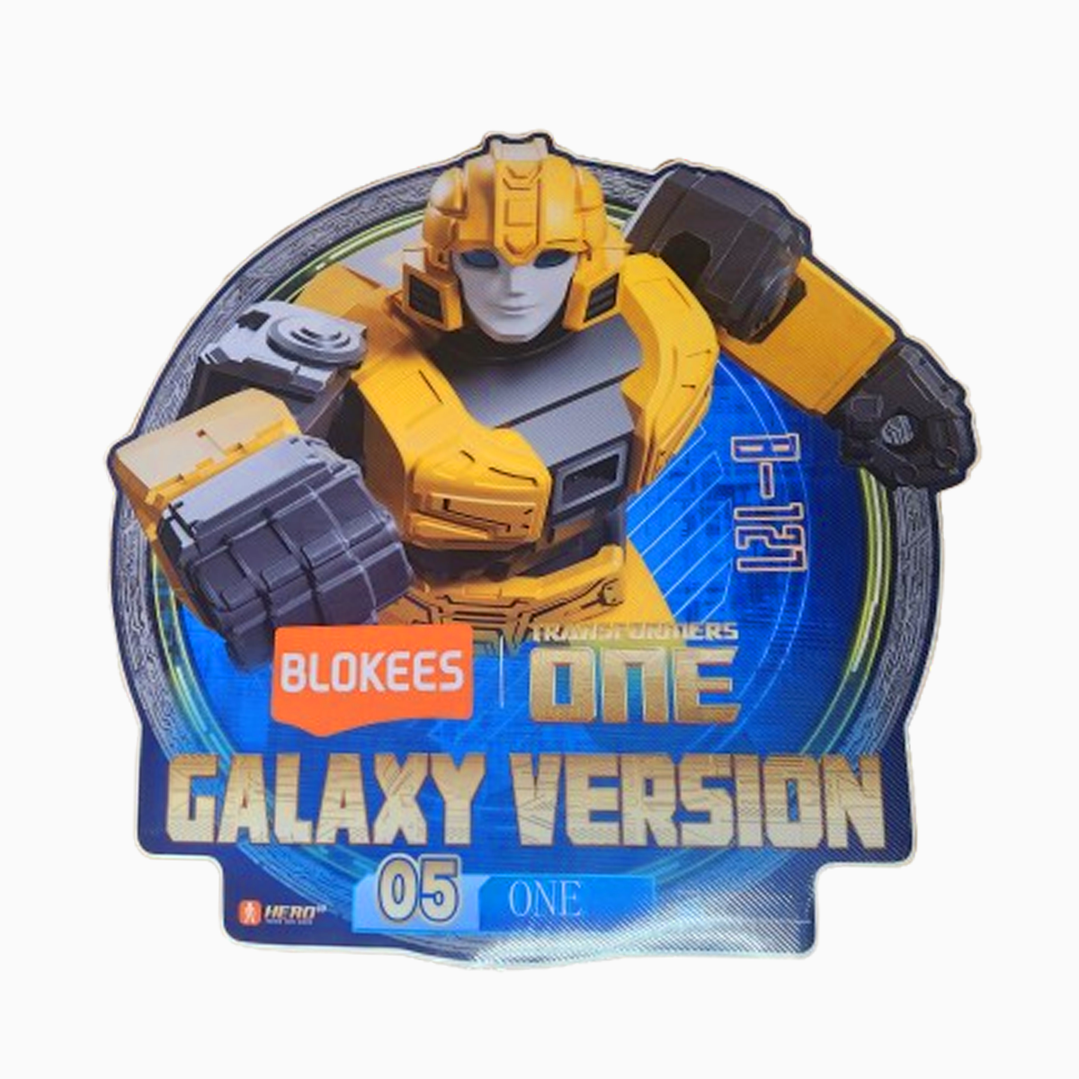 Blokees: Transformers - GV05 20x20" Floor Sticker #3 (1 FREE with Blokees Purchase!)