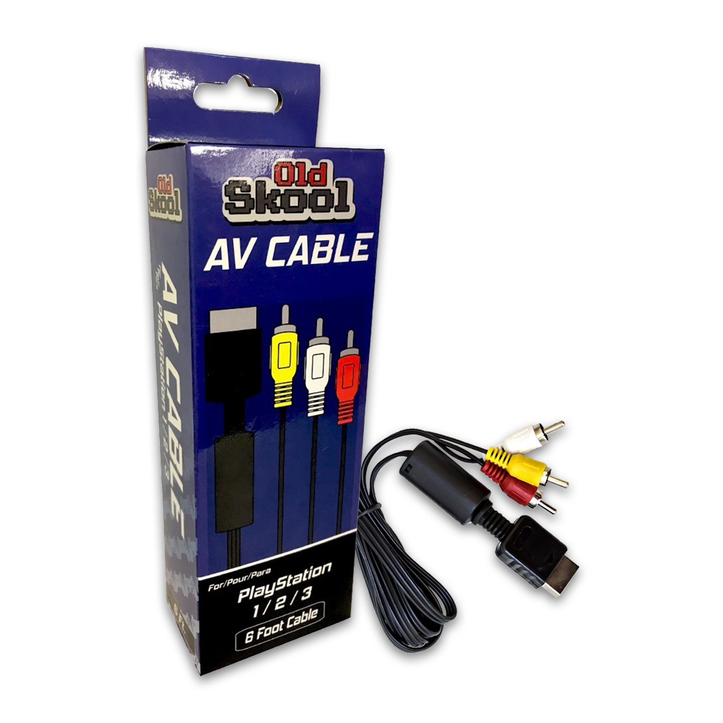 AV Cable for PS1 / PS2 / PS3 (RETAIL)