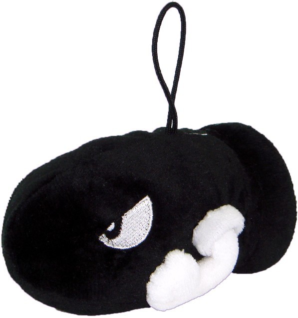 Bullet Bill 6 Inch Plush