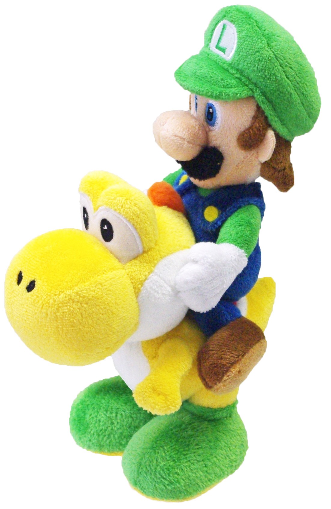Luigi Riding Yoshi 8 Inch Plush