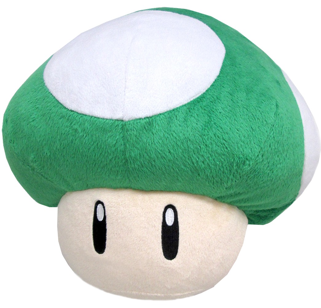 1-UP Mushroom Pillow Plush