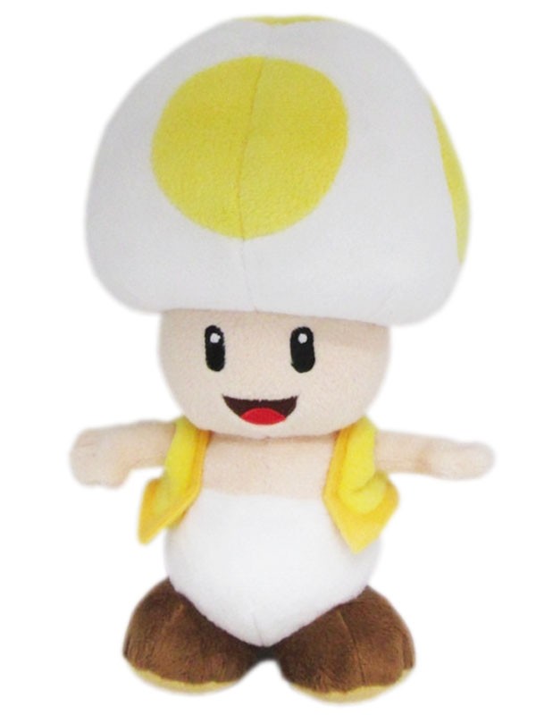 Yellow Toad 8 Inch Plush