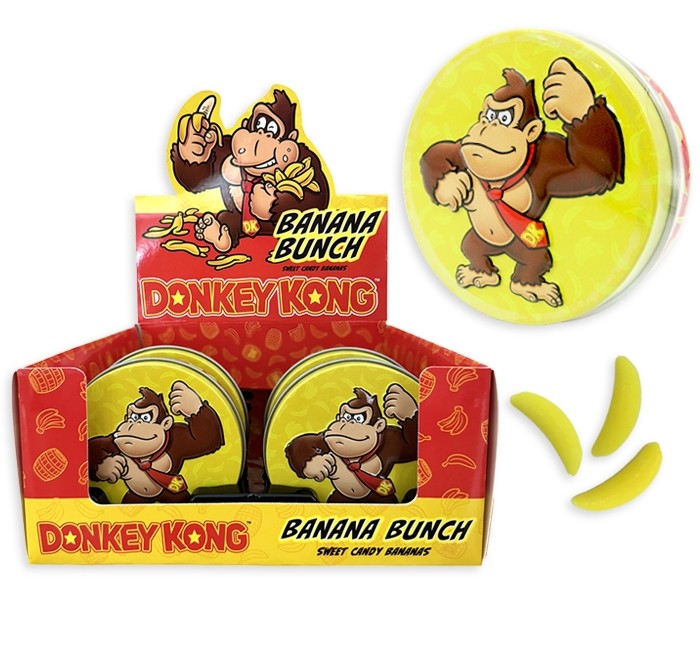 Nintendo - Donkey Kong Banana Bunch Tin (12 Pieces)
