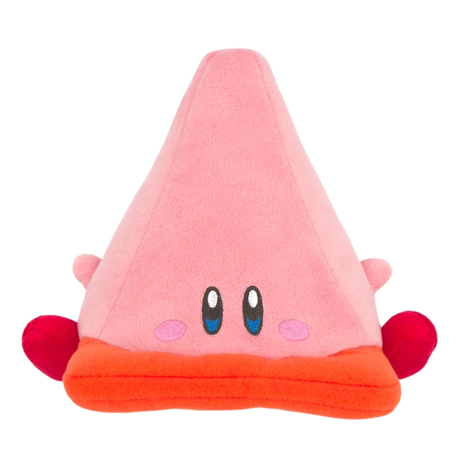 Kirby Cone Mouth 7 Inch Plush