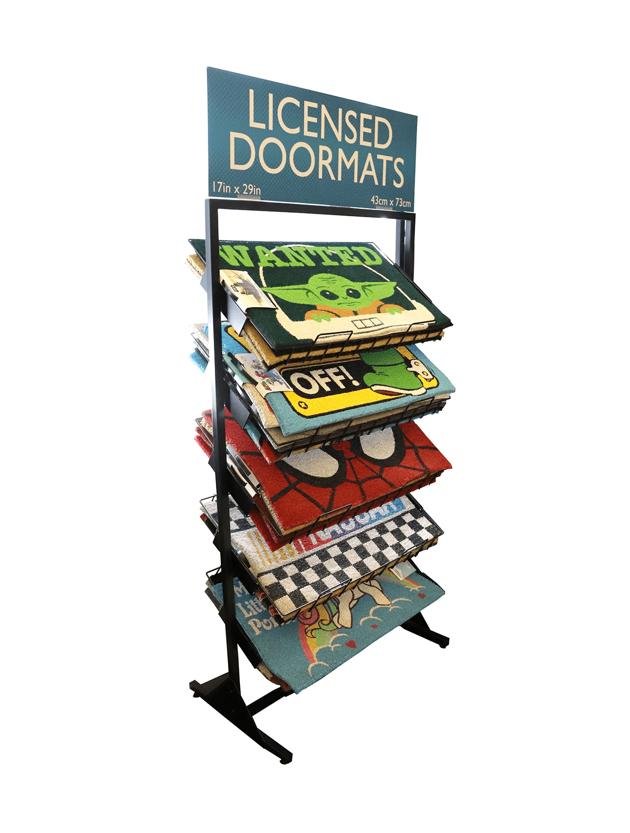 Doormat Display (Holds 30 Doormats)