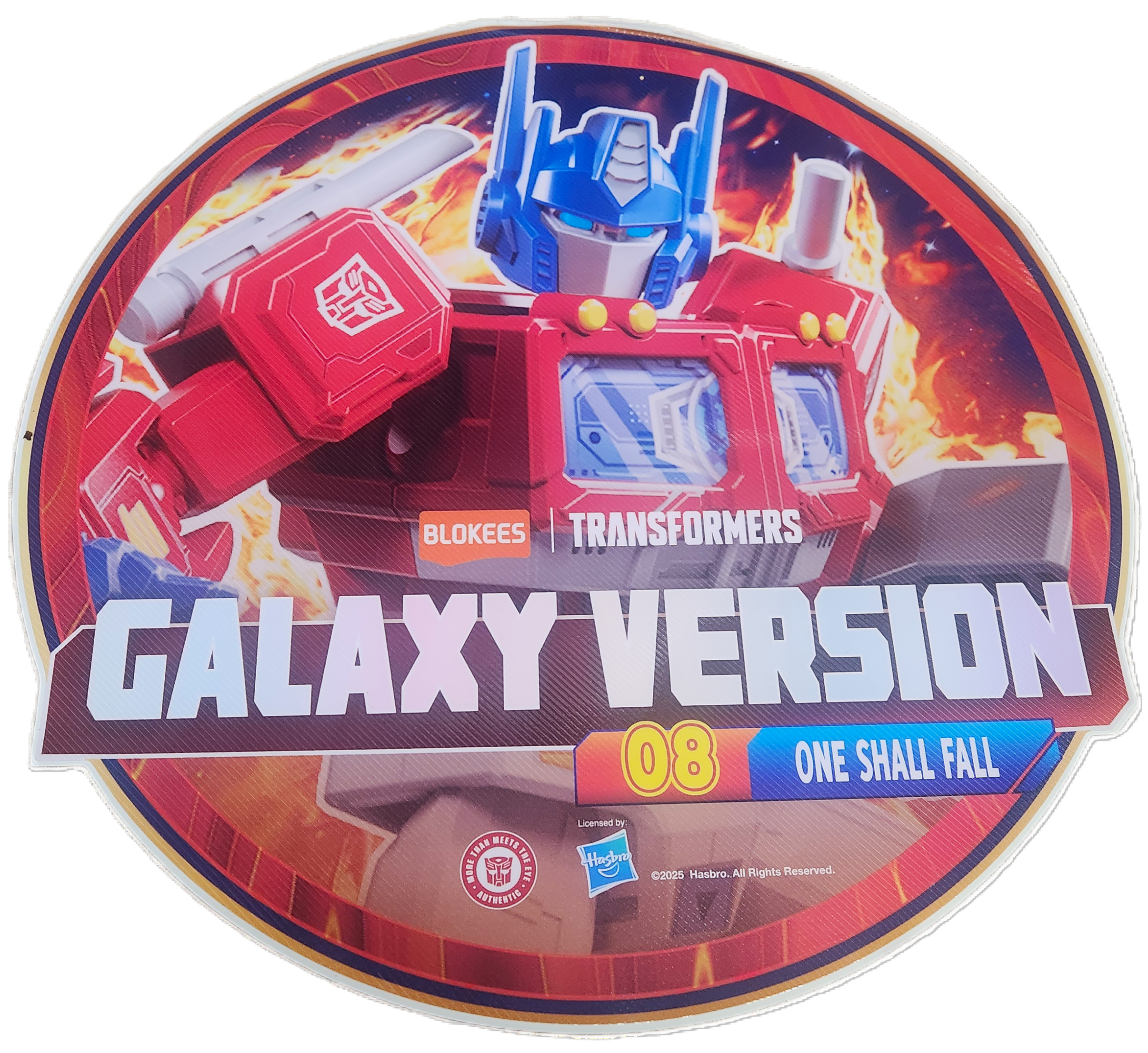 Blokees: Transformers - GV08 20x20" Floor Sticker (1 FREE with Blokees Purchase!)