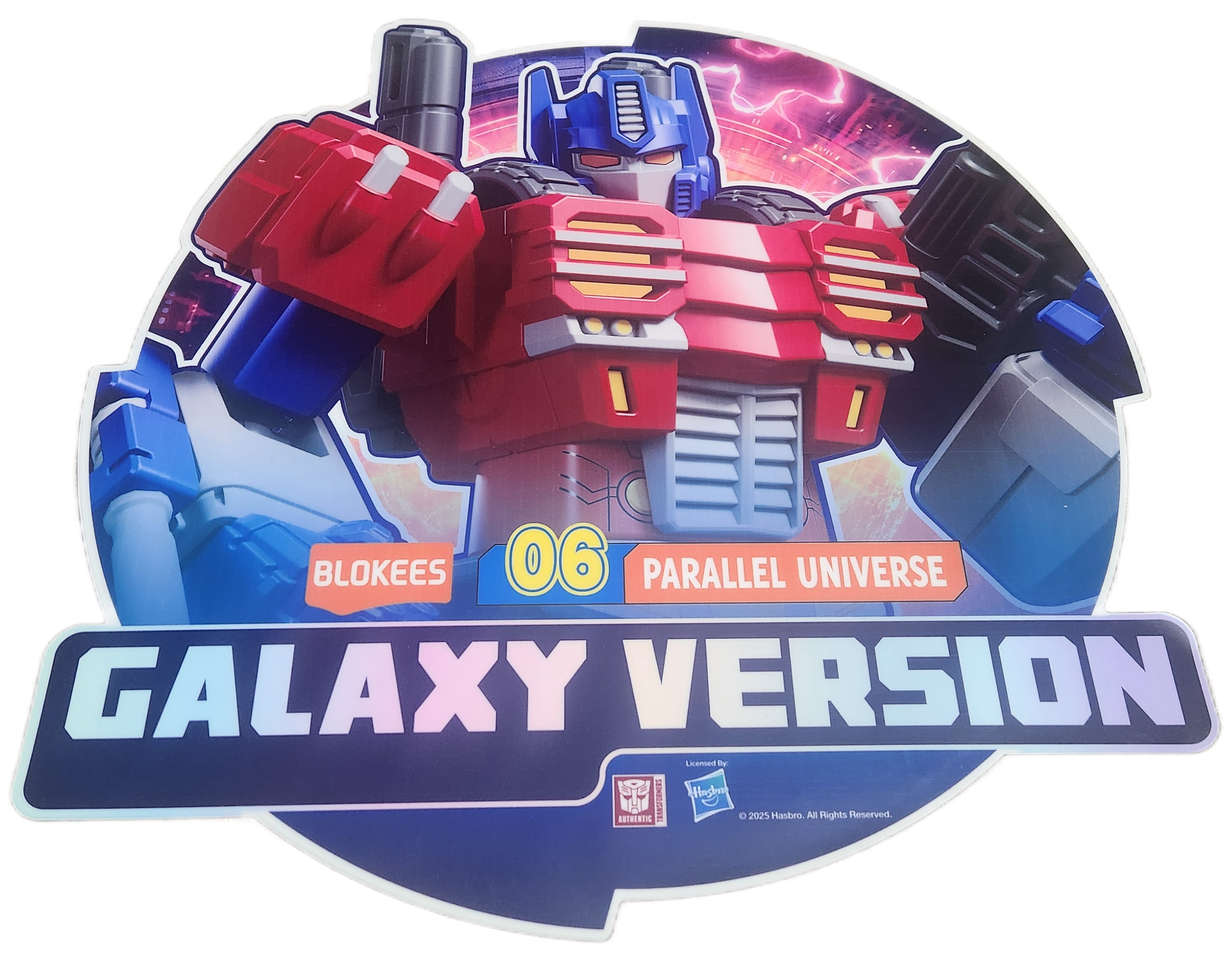 Blokees: Transformers - GV06 20x20" Floor Sticker #1 (1 FREE with Blokees Purchase!)