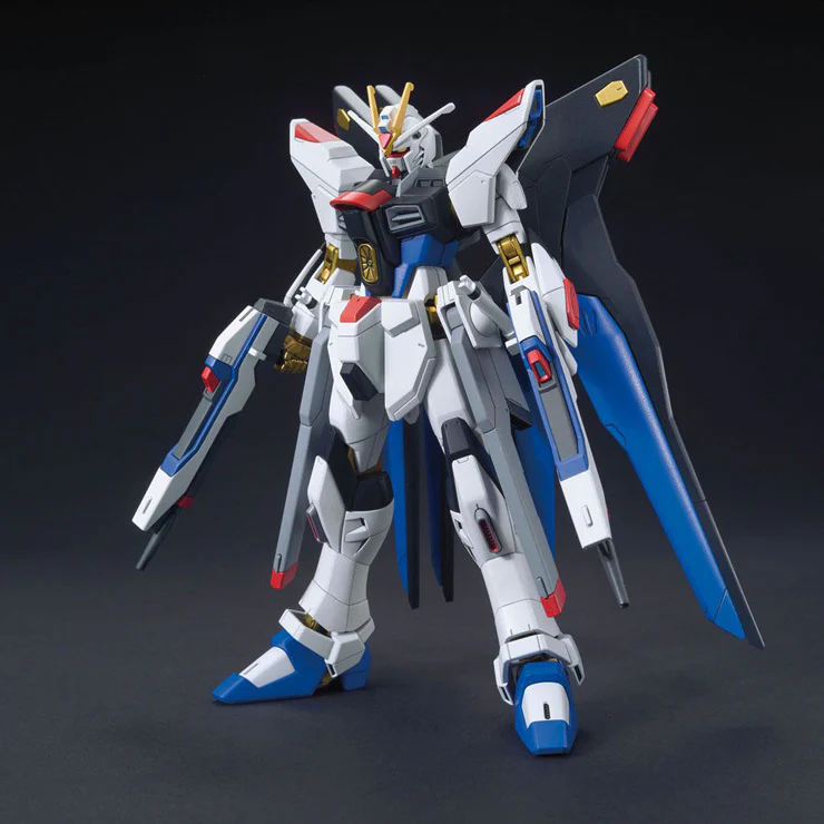 #201 ZGMF-X20A Strike Freedom Gundam "Gundam SEED Destiny", Bandai Hobby HGCE (Gundam Model Kit)