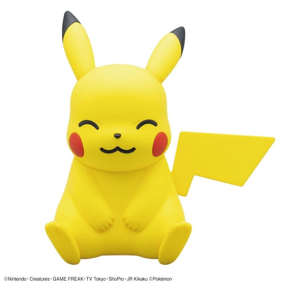 16 Pikachu (Sitting Pose) "Pokemon", Bandai Spirits Pokemon Model Kit Quick!! (Model Kit)