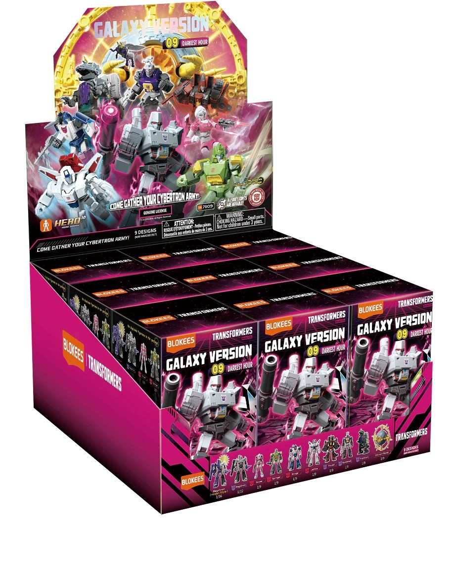 Blokees: Transformers - Galaxy Version 09 Darkest Hour (71109) BLIND BOX (9-Pieces) (1225)