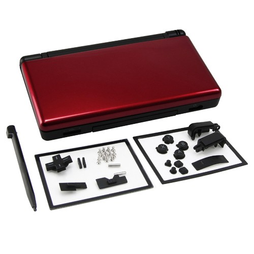 Replacement Single Injection Full Shell (Crimson Red/ Black)