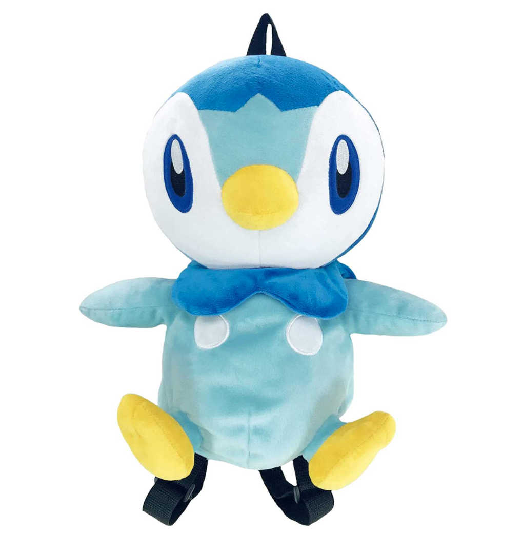Pokemon Plush Toy Backpack - Piplup (0624)