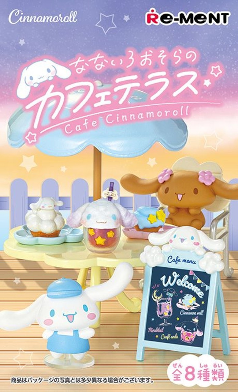 Re-Ment: Cinnamoroll - Cafe Terrace (Box of 8) 