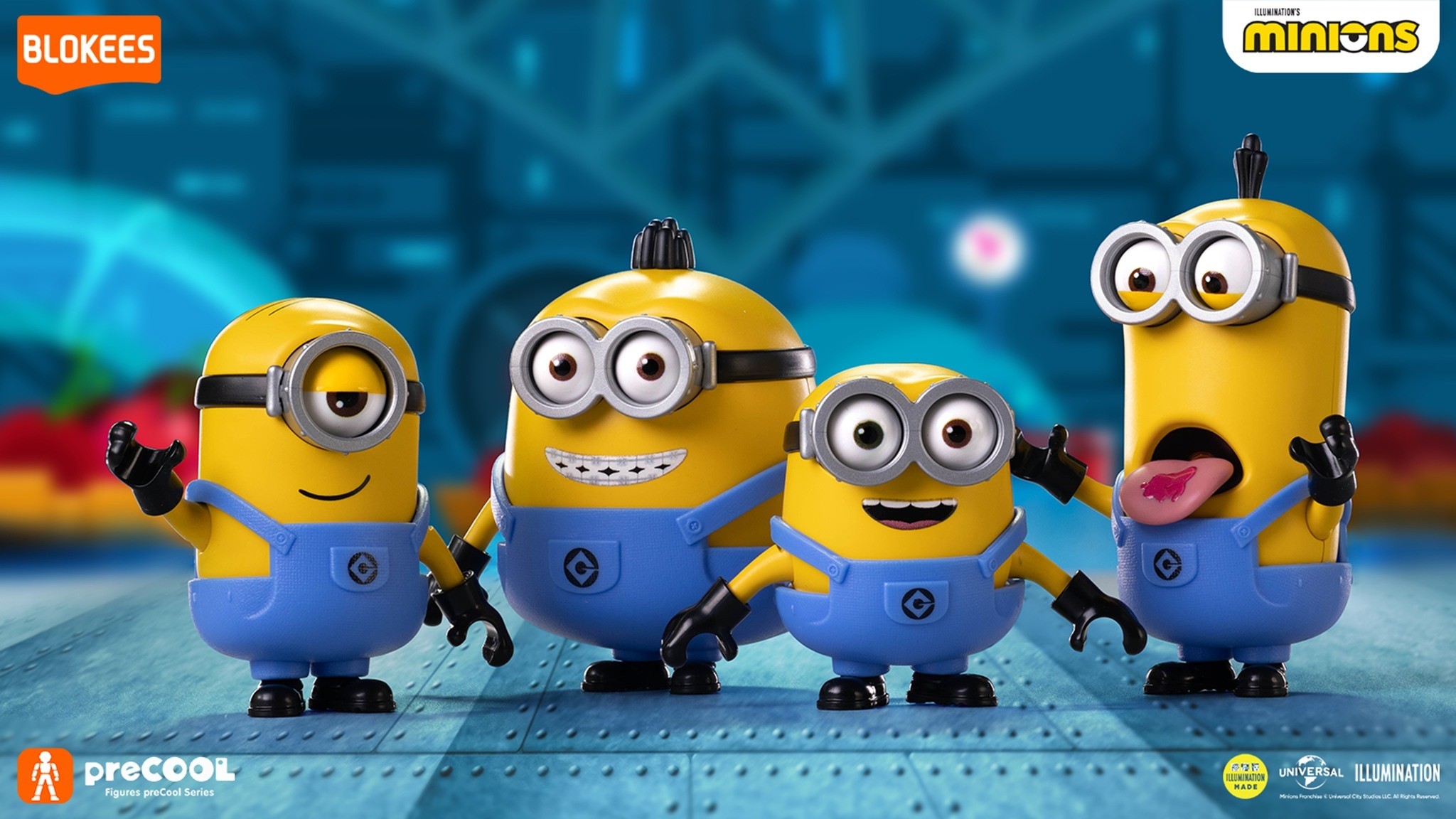 Blokees: Minions - preCOOL Series 1 (74839) (8-Pieces Mix Models) (0525)