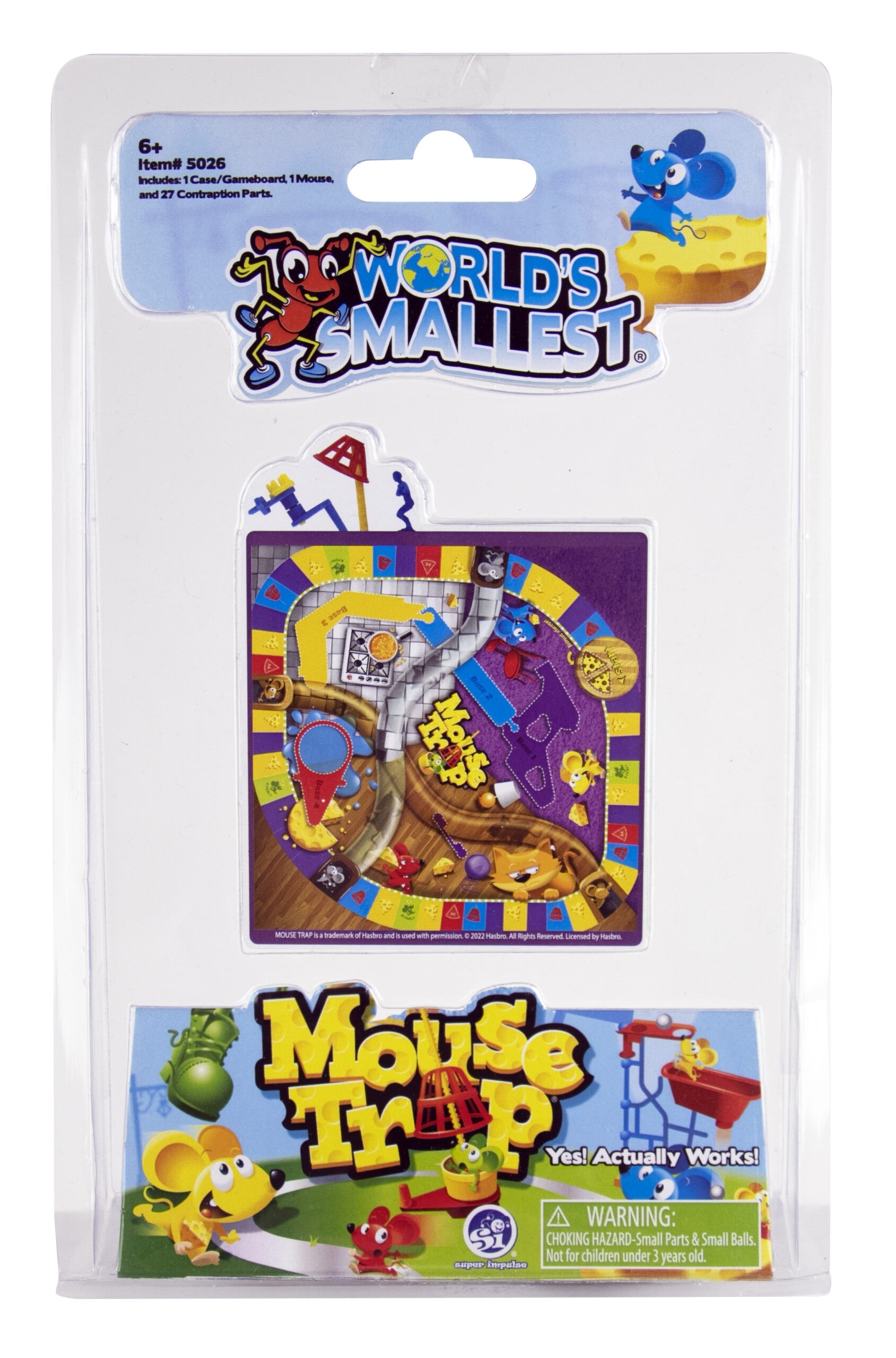Mousetrap - World's Smallest Games (Box of 12) (April 2023 Pre-Order)