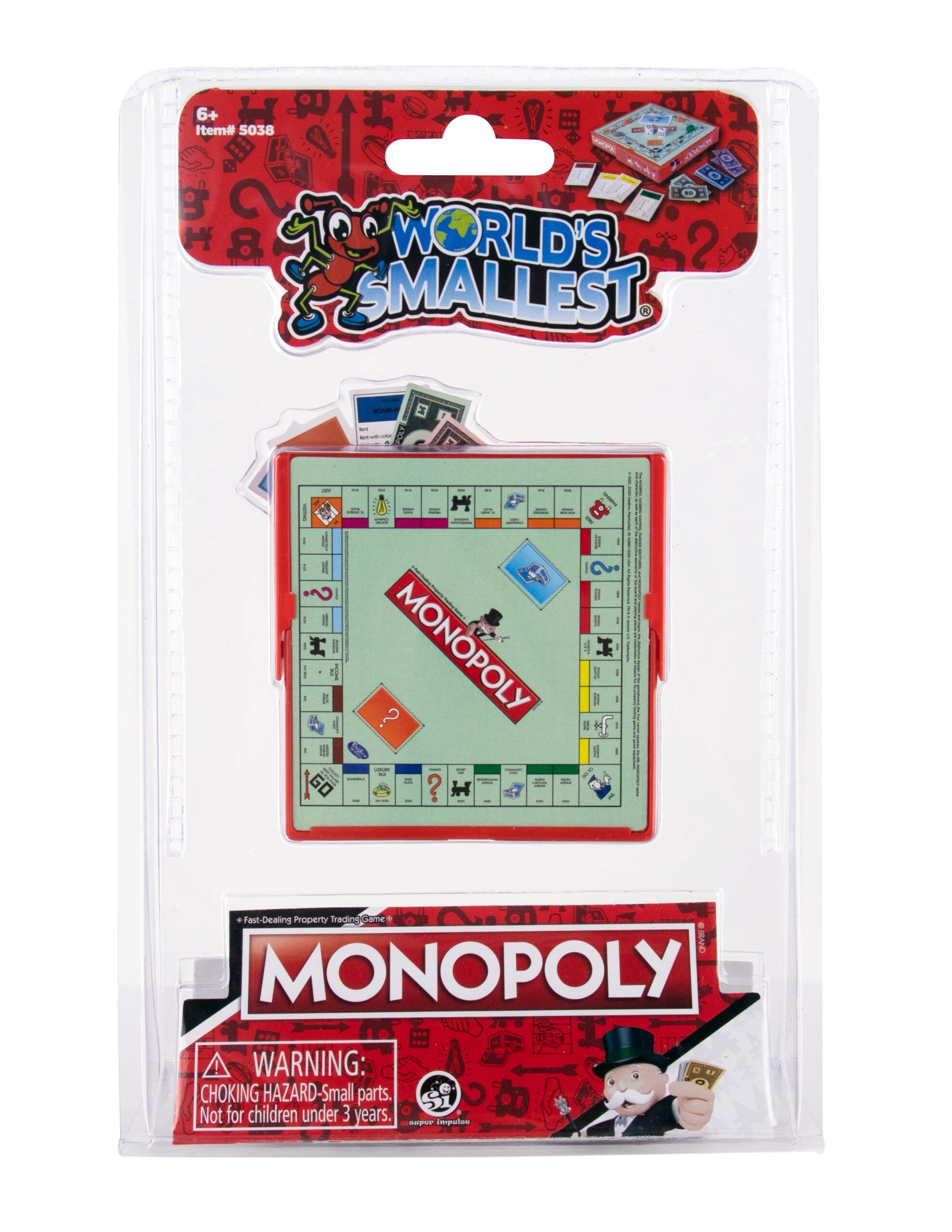 Monopoly - World's Smallest Games (Box of 12) (April 2023 Pre-Order)