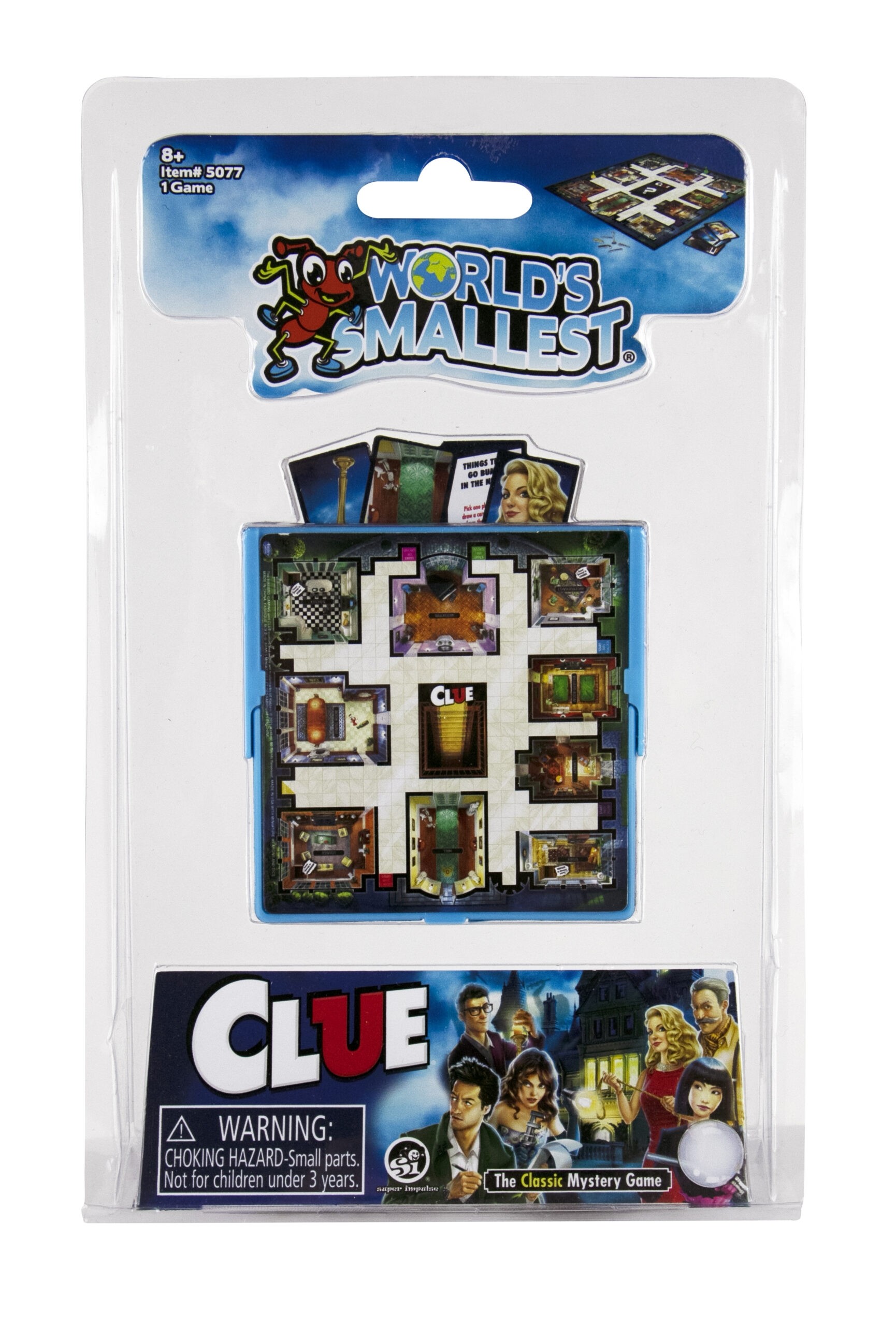 Clue - World's Smallest Games (Box of 12) (April 2023 Pre-Order)