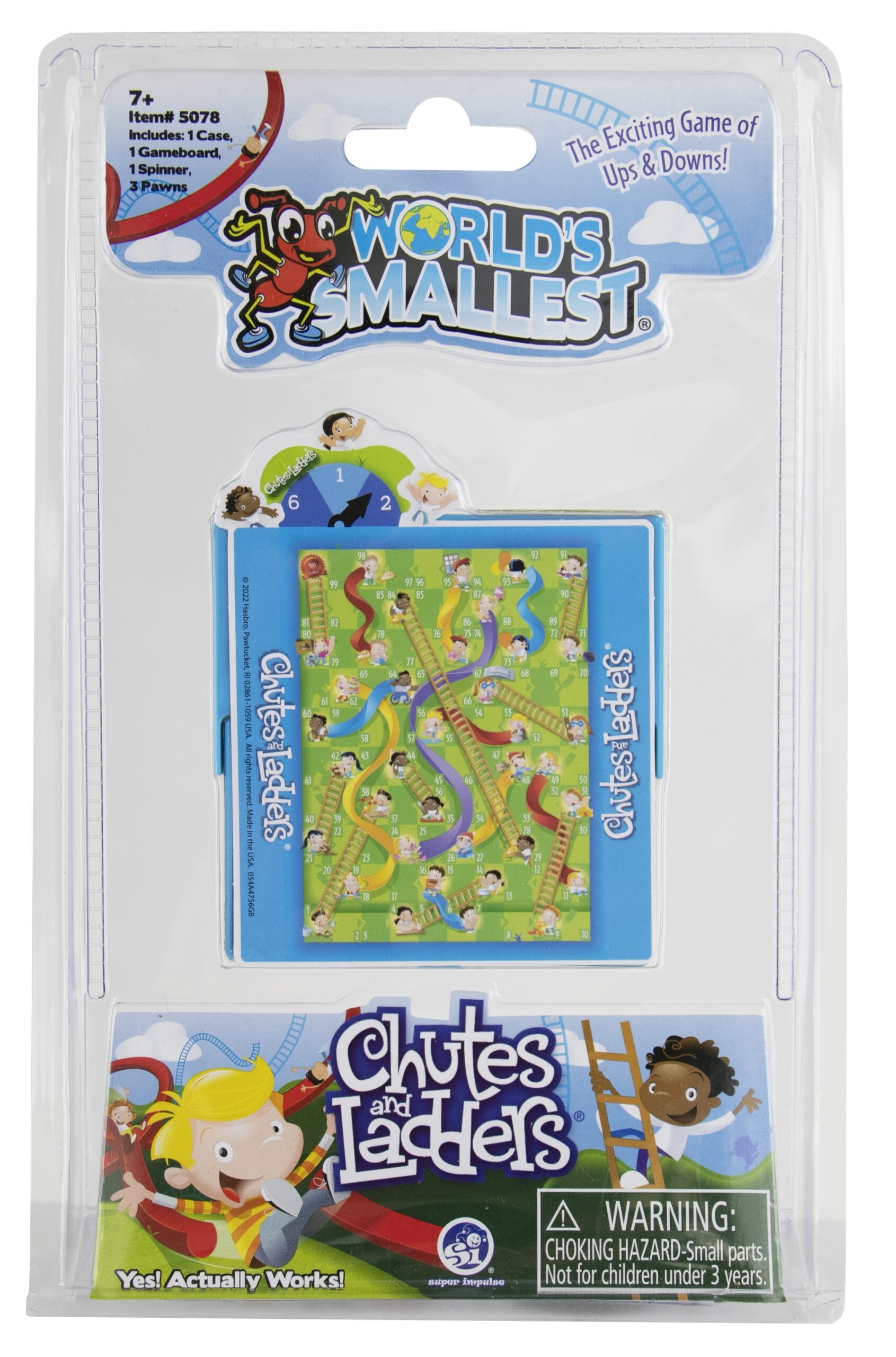 Chutes and Ladders - World's Smallest Games (Box of 12) (April 2023 Pre-Order)