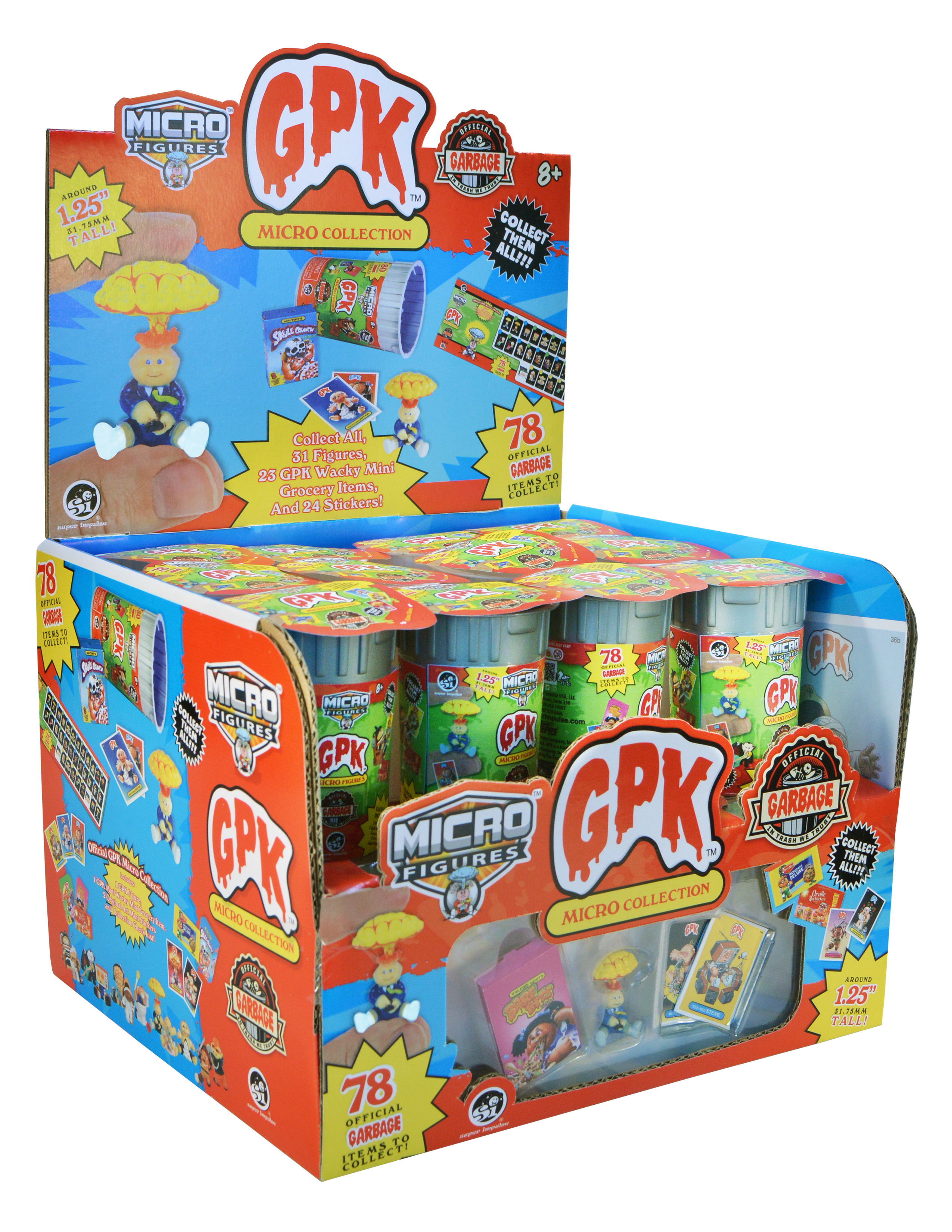 Garbage pail kids blind shop box
