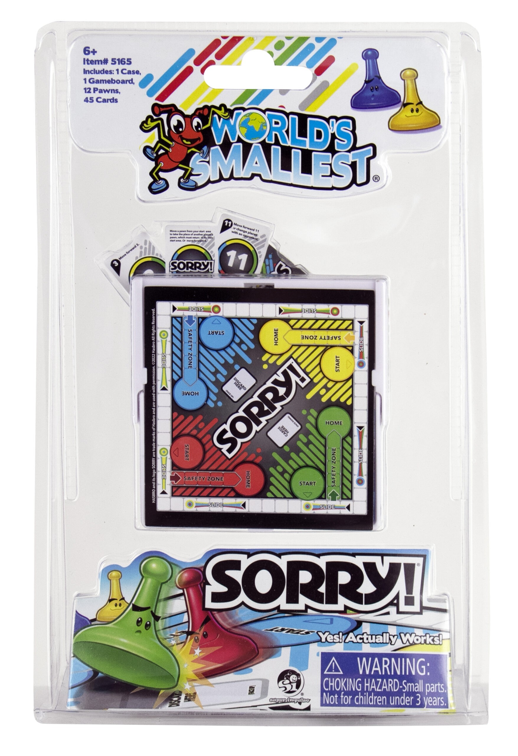 Sorry - World's Smallest Games (Box of 12) (April 2023 Pre-Order)
