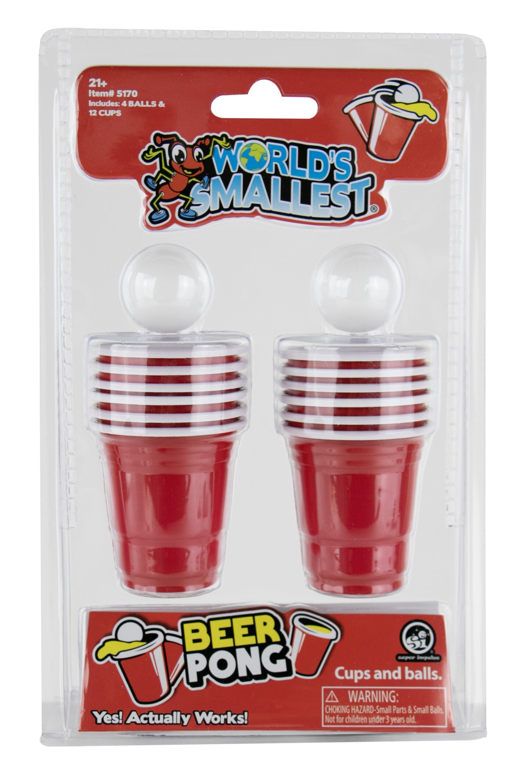 Beer Pong - World's Smallest Games (Box of 12) (April 2023 Pre-Order)