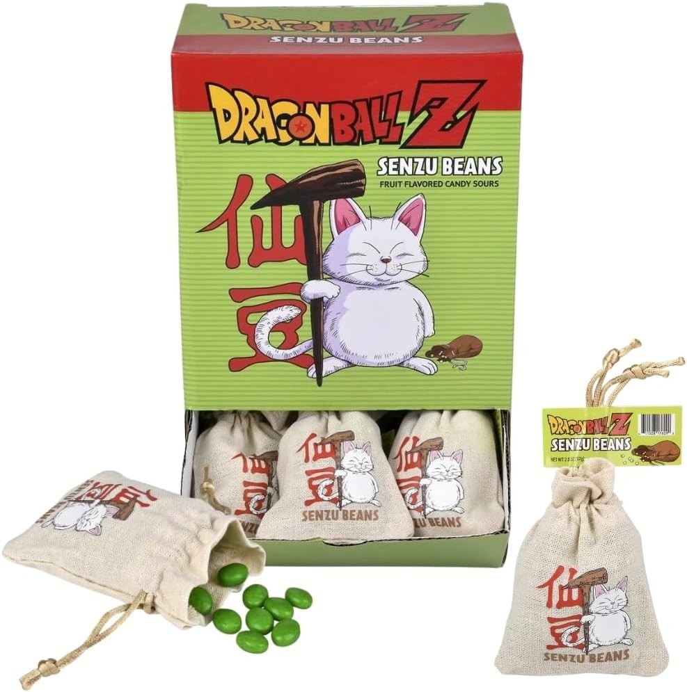 Dragon Ball Z - Senzu Beans Cloth Bag Candy (18-Pack)