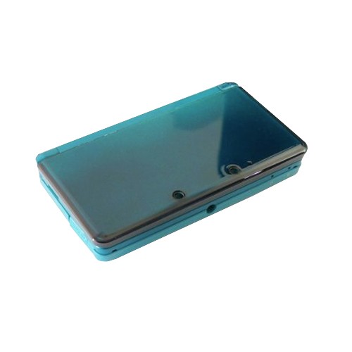 3DS Replacement Dual Injection Full Shell - AQUA BLUE
