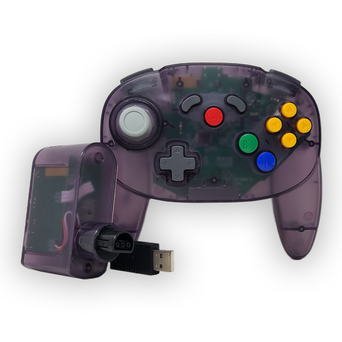 ULTRA Wireless Controller for N64 (Atomic Purple) (Pre-Order)
