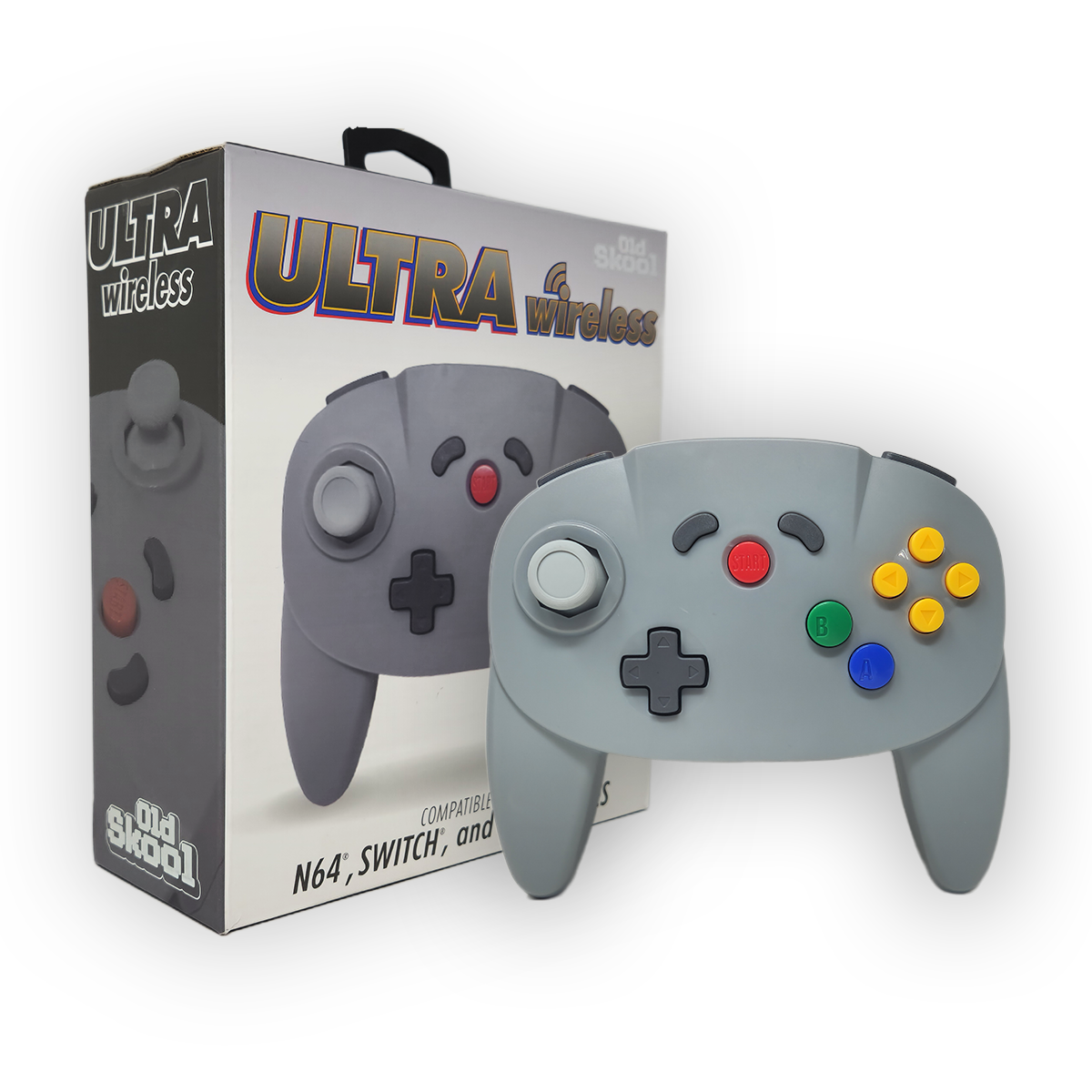 ULTRA Wireless Controller for N64 (Grey) - Singles ($27.00 ea)