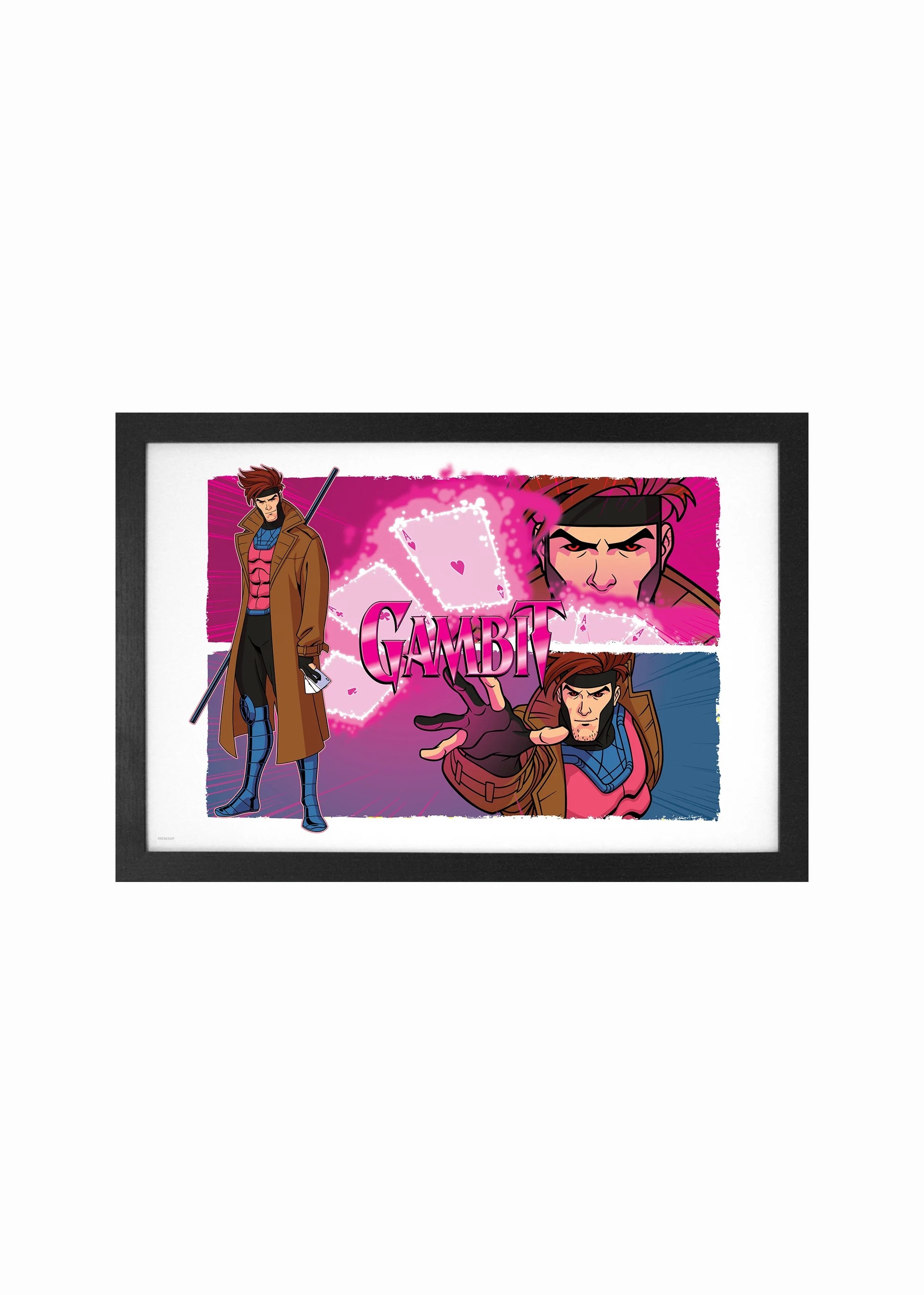 Marvel - X-Men - Gambit Comic '97 (17"x11" Gel-Coat) (Order in multiples of 6, mix and match styles)
