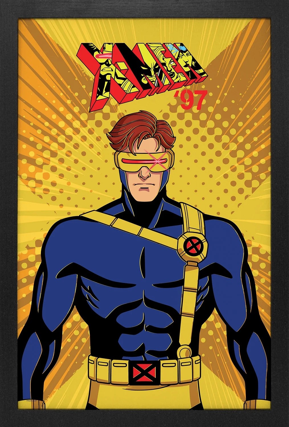 Marvel - X-Men - Cyclops Portait '97 (11"x17" Gel-Coat) (Order in multiples of 6, mix and match styles)
