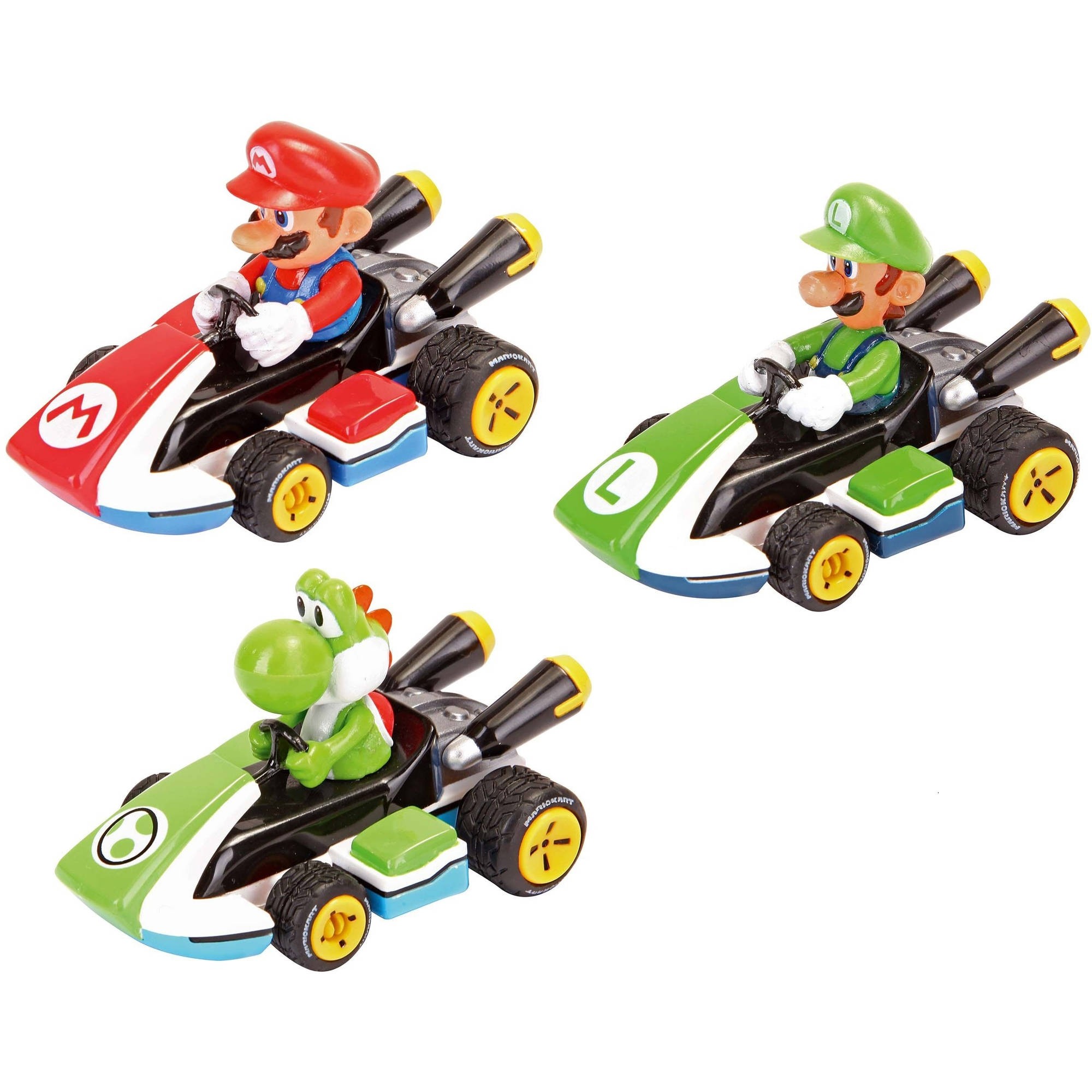 Mariokart Pullback Toys (3-Pack)