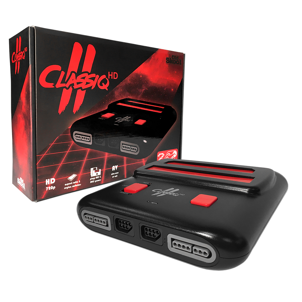 Classiq 2 HD - Black/Red