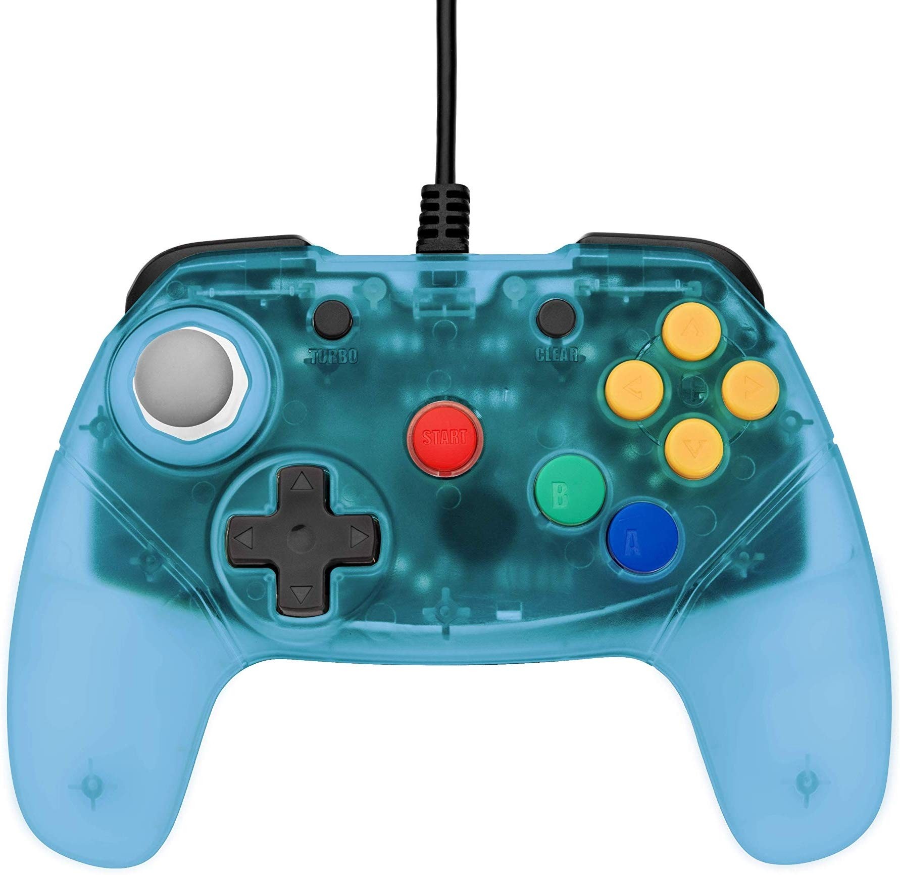 Retro Fighters Brawler 64 Controller - Blue