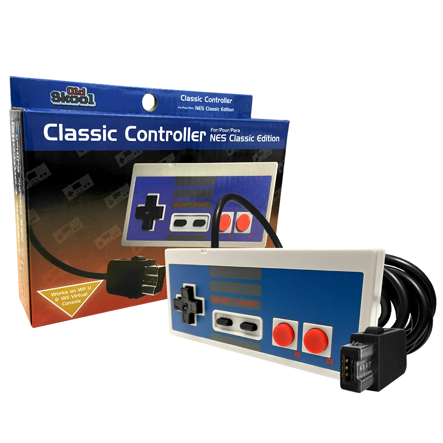 OLD SKOOL NES CLASSIC EDITION CONTROLLER