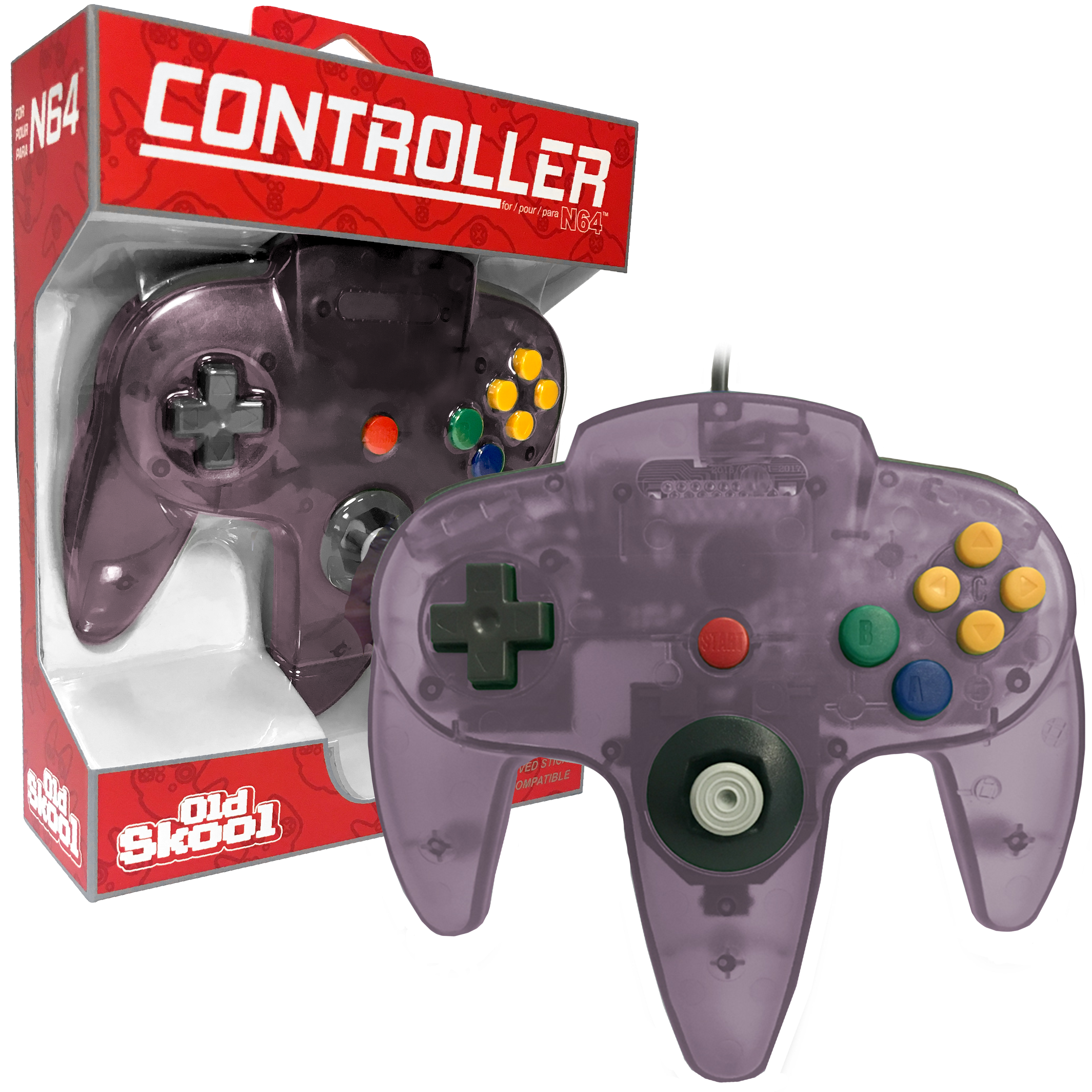 N64 Controller Atomic Purple