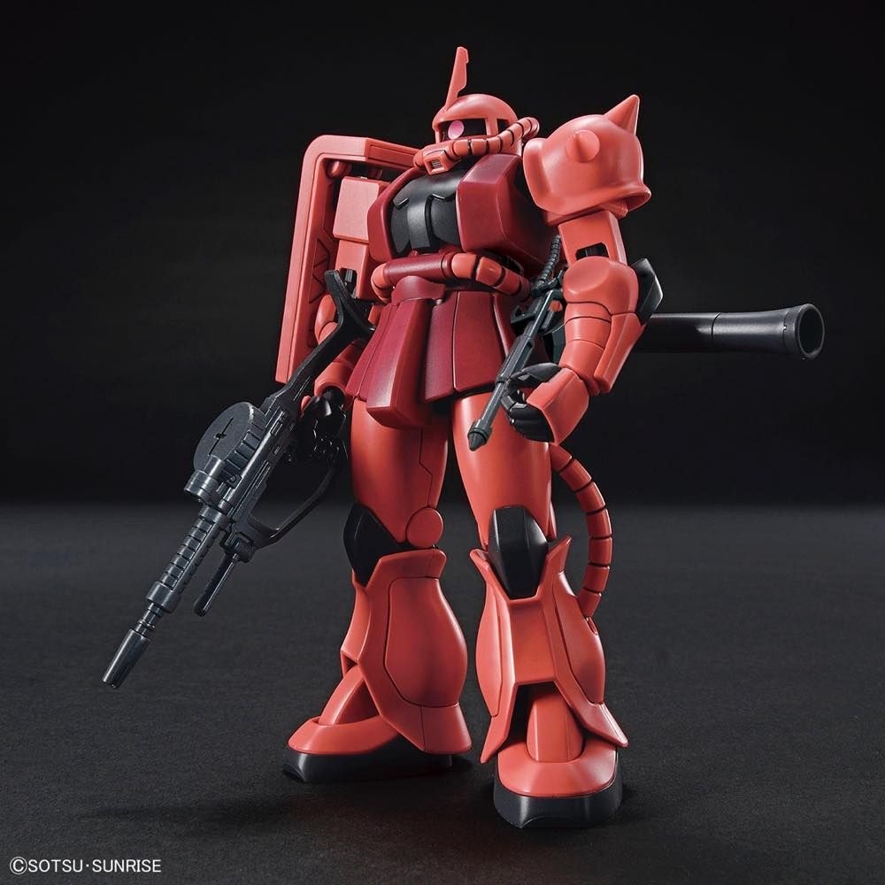 #234 MS-06S Char's Zaku II "Mobile Suit Gundam", Bandai Spirits HGUC 1/144 (Gundam Model Kit) (10988)