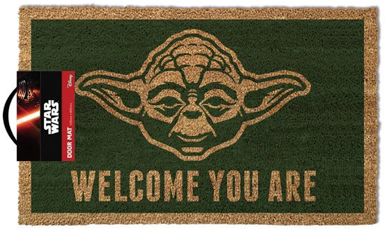 Star Wars - Yoda Welcome You Are (17"x29" Doormat)
